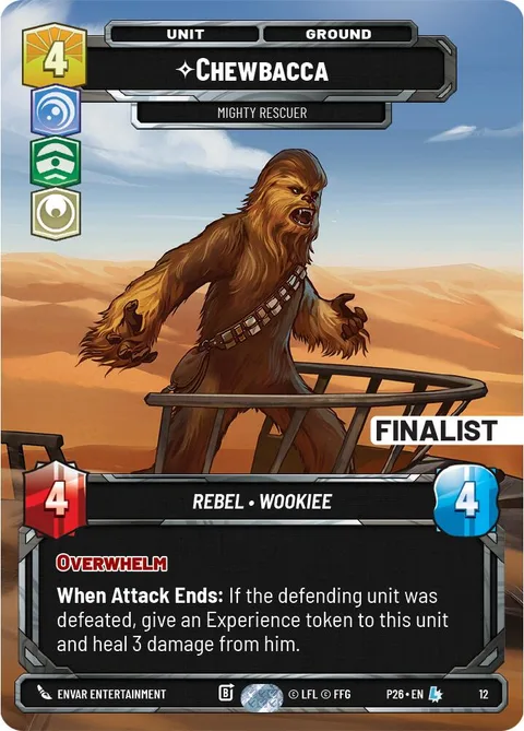 Chewbacca, Mighty Rescuer