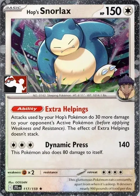Hop's Snorlax [Extra Helpings | Dynamic Press]