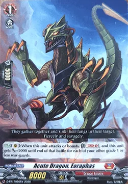 Acute Dragon, Eoraphas [D Format]