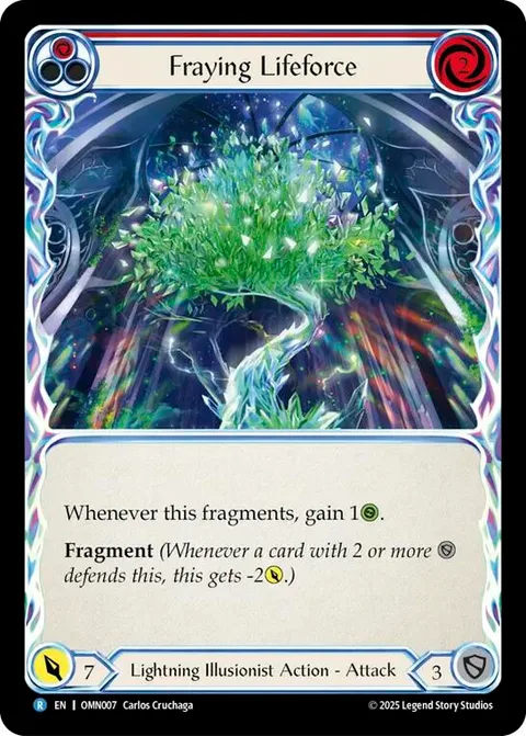 Fraying Lifeforce