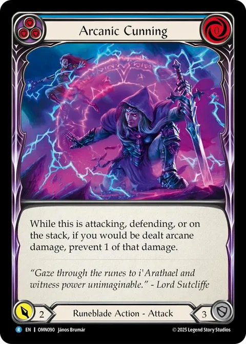 Arcanic Cunning (Blue)