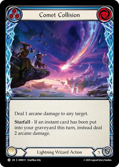 Comet Collision (Blue)
