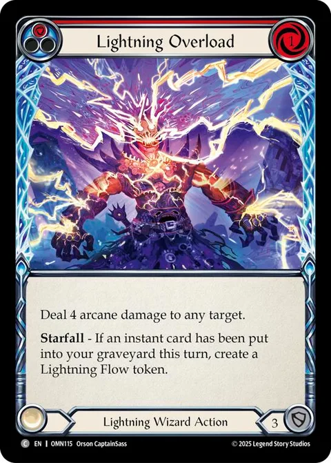 Lightning Overload (Red)