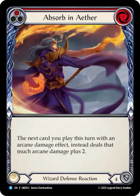 Absorb in Aether (Red)