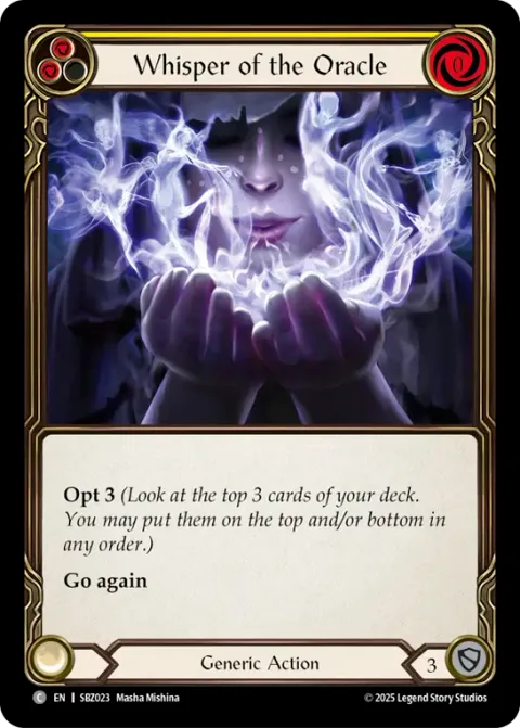 Whisper of the Oracle (Yellow)