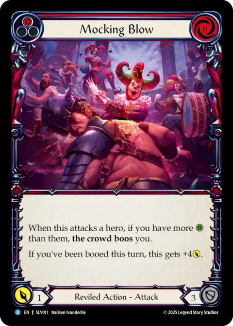 Mocking Blow (Red)
