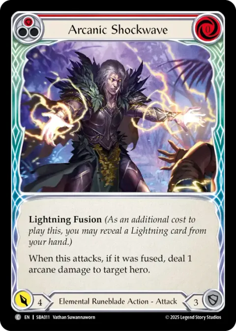 Arcanic Shockwave (Red)
