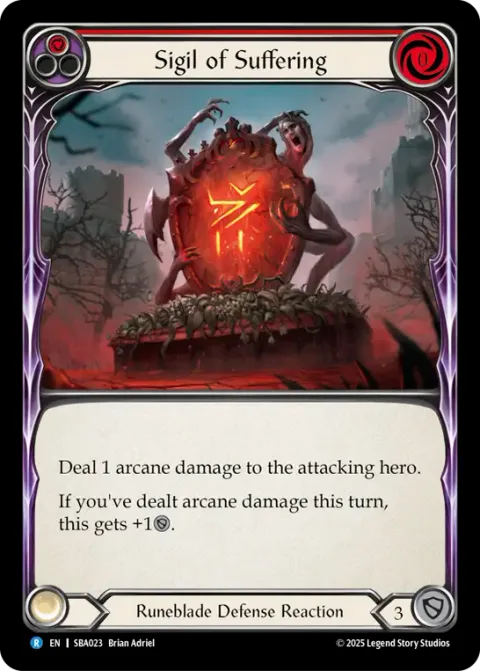Sigil of Suffering (Red)