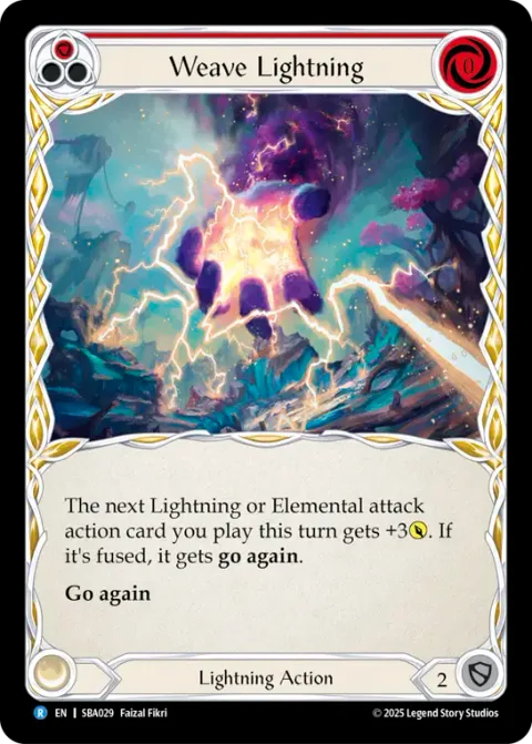 Weave Lightning (Red)