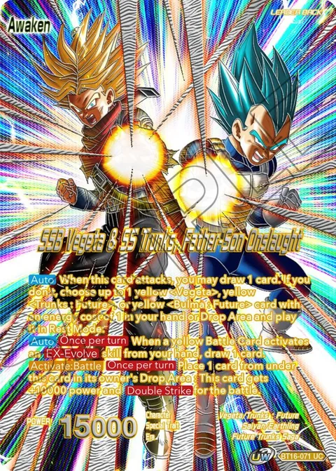 Trunks // SSB Vegeta & SS Trunks, Father-Son Onslaught