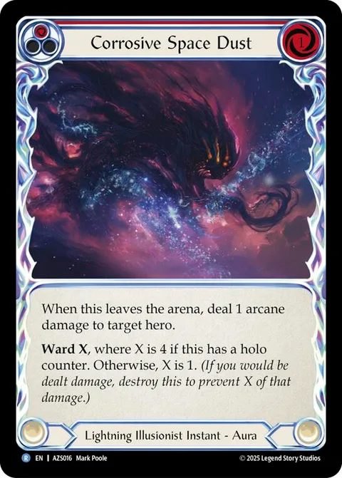Corrosive Space Dust (Red)