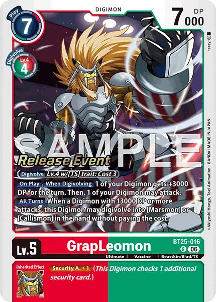 GrapLeomon (BT25-016)