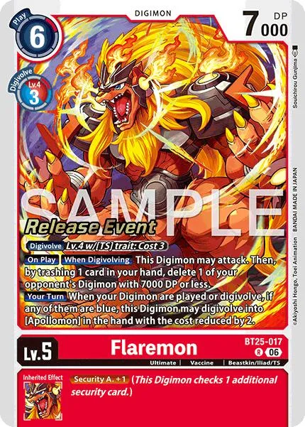 Flaremon (BT25-017)