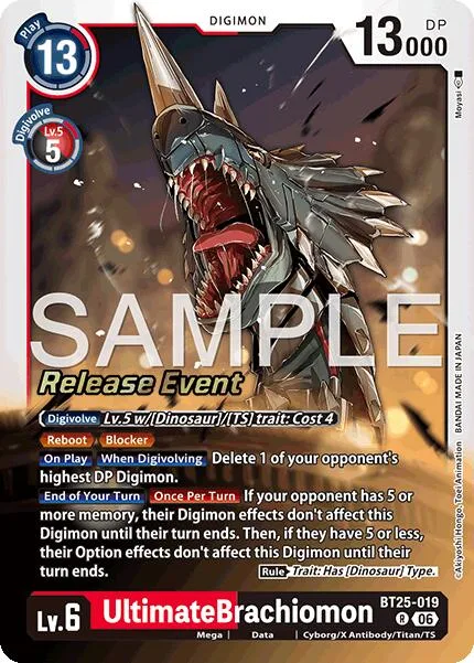 UltimateBrachiomon (BT25-019)