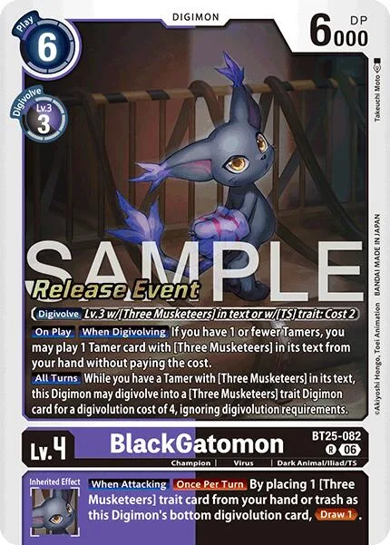BlackGatomon (BT25-082)