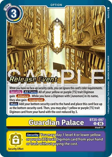 Guardian Palace (BT25-097)