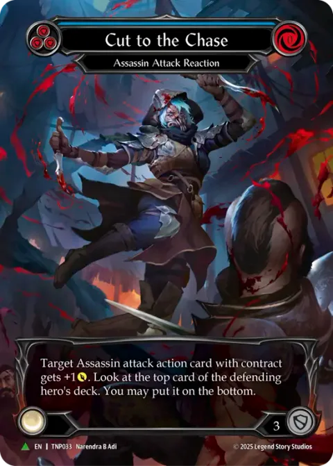 Cut to the Chase (Blue)
