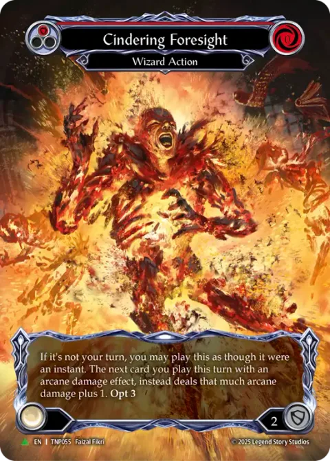 Cindering Foresight (Red)