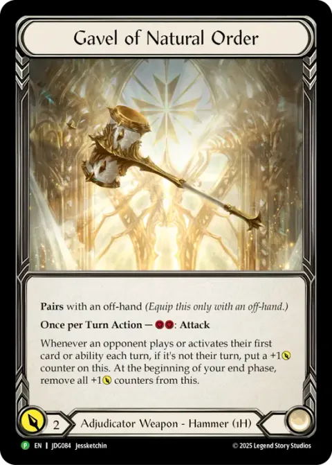 Gavel of Natural Order