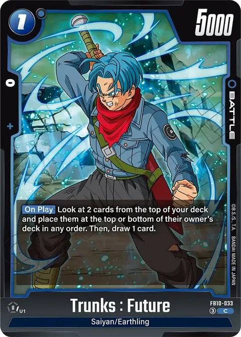 Trunks : Future (FB10-033) [Fusion World]