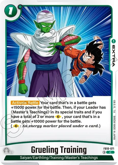 Grueling Training (FB10-071) [Fusion World]