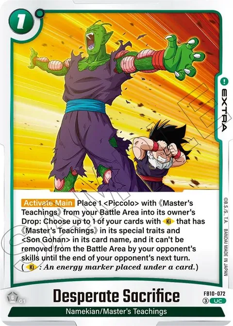 Desperate Sacrifice (FB10-072) [Fusion World]