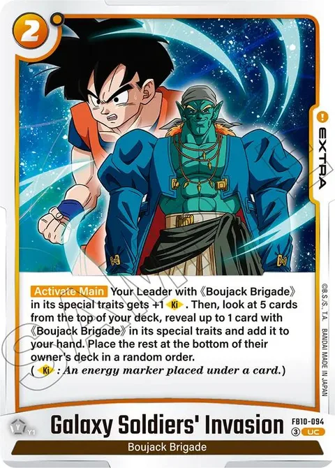 Galaxy Soldiers' Invasion (FB10-094) [Fusion World]