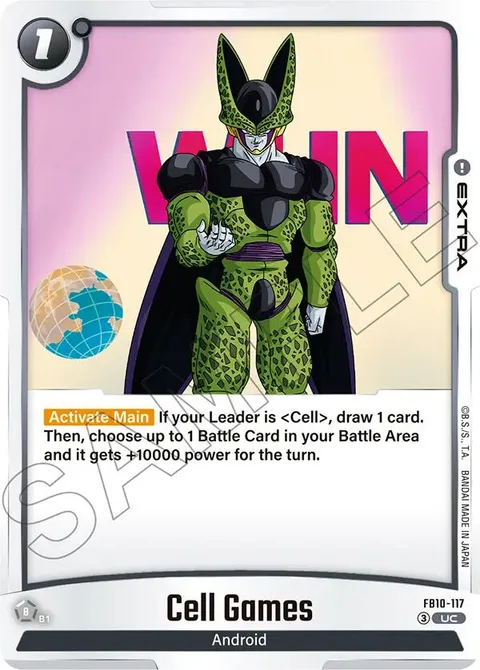 Cell Games (FB10-117) [Fusion World]