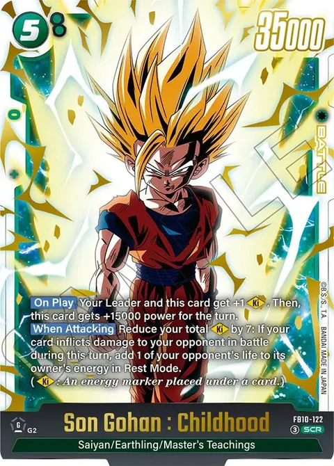 Son Gohan : Childhood (FB10-122) [Fusion World]