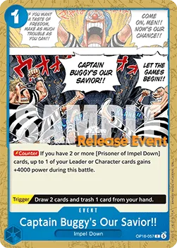 Captain Buggy's Our Savior!! (OP16-057)