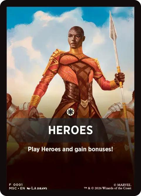 Beginner Box Theme Card: Heroes