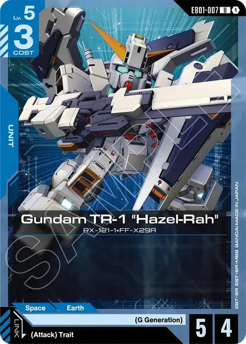 Gundam TR-1 ""Hazel-Rah"" (EB01-007)