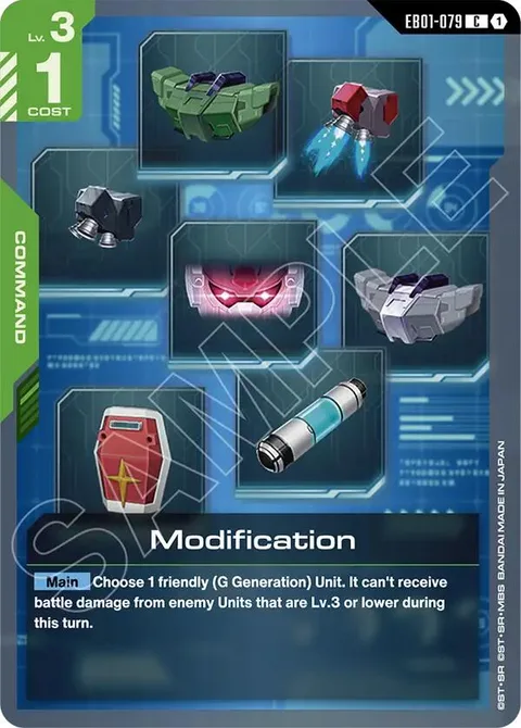 Modification (EB01-079)