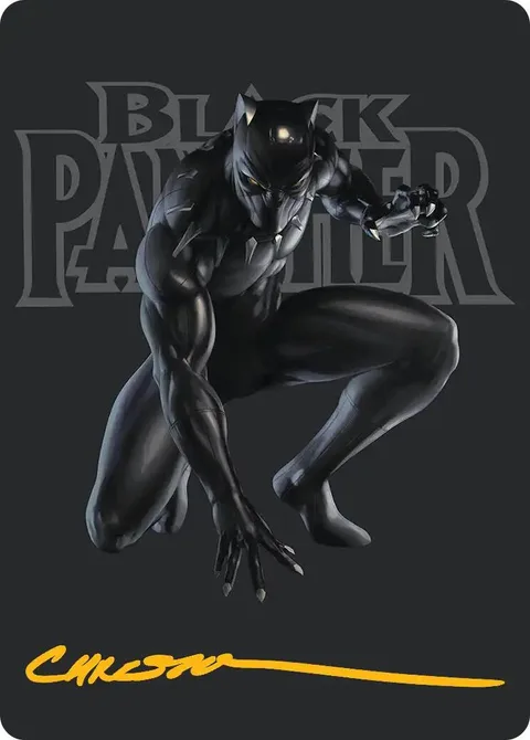 Art Series: Black Panther, Hope Enduring