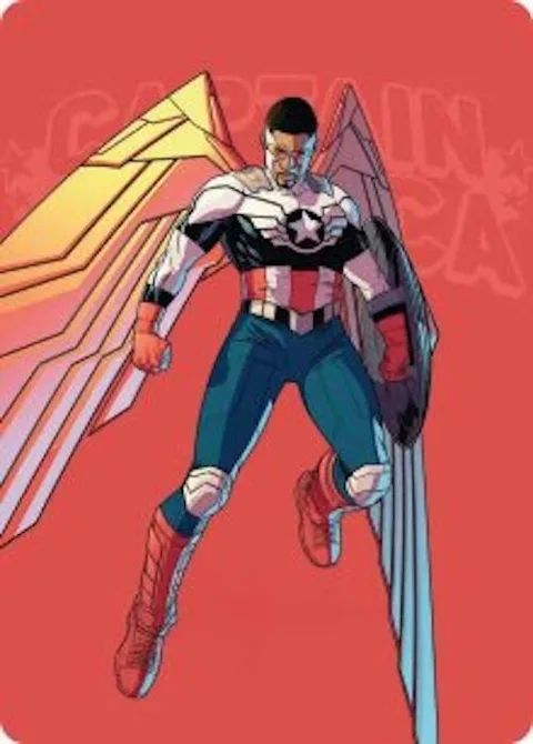 Art Series: Captain America, Wings of Freedom