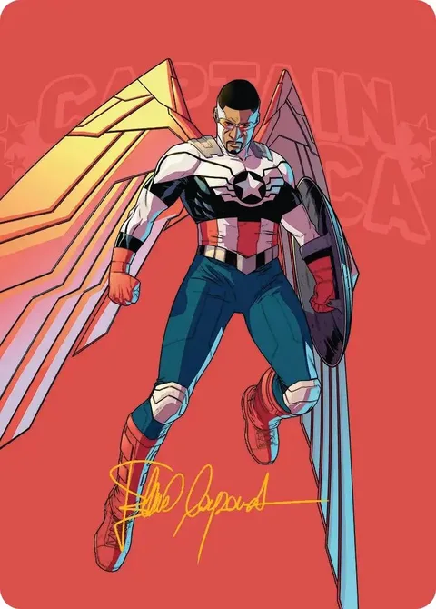 Art Series: Captain America, Wings of Freedom
