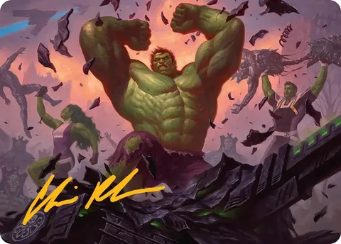 Art Series: HULK SMASH!