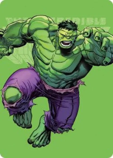 Art Series: The Incredible Hulk