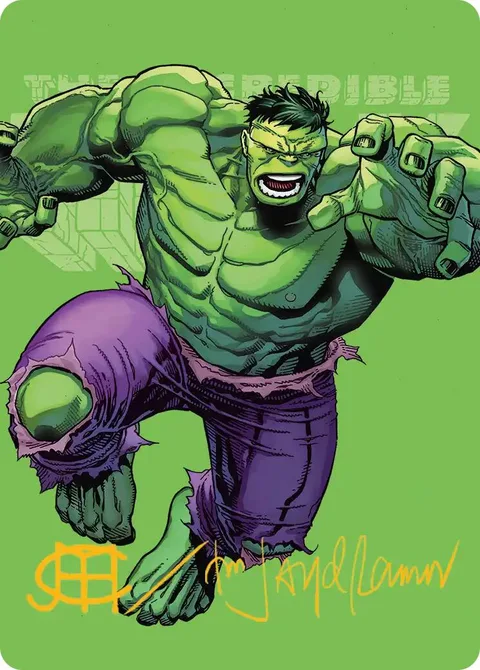 Art Series: The Incredible Hulk