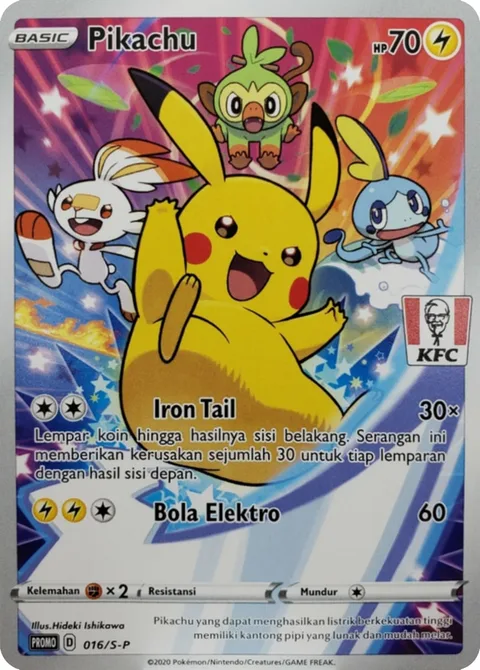 Pikachu [Iron Tail | Electro Ball]