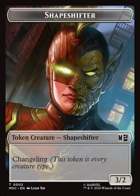 Shapeshifter Token (C 3/2) // Villain Token (B 2/1)