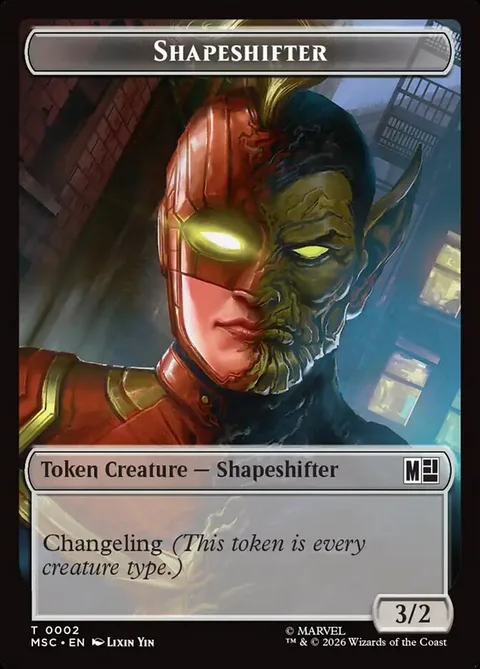 Shapeshifter Token (C 3/2) // Ape Villain Token (R 3/3)