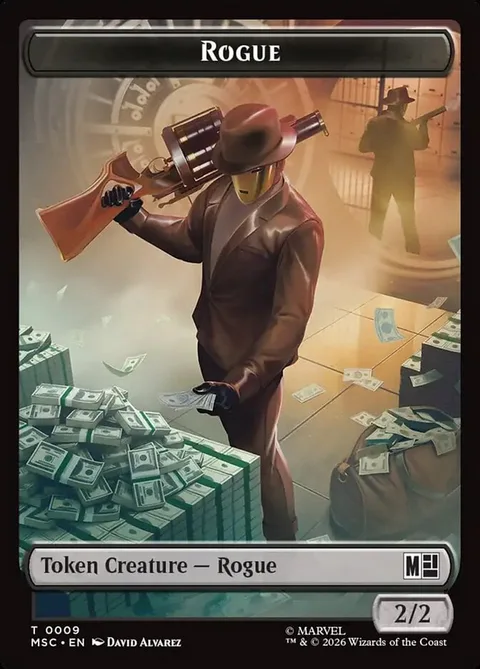 Rogue Token (B 2/2) // Treasure Token