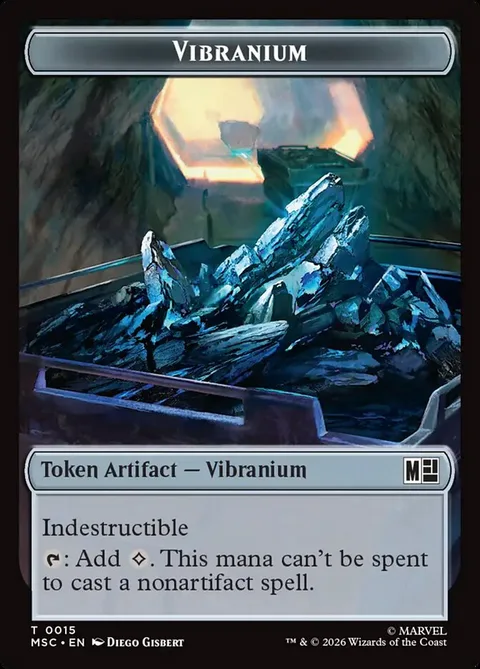 Vibranium Token // The Monarch