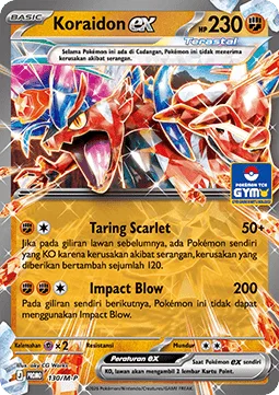 Koraidon ex [Orichalcum Fang | Impact Blow]