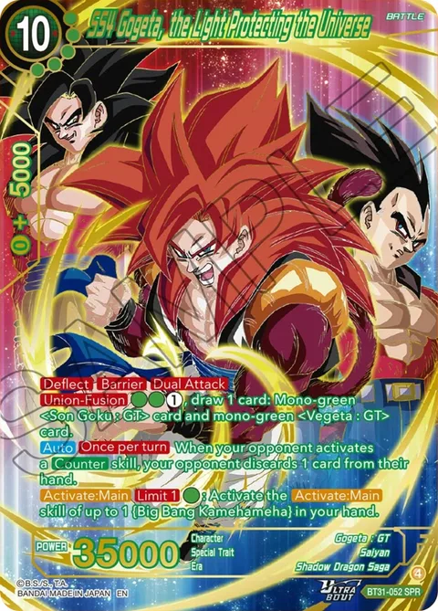 SS4 Gogeta, the Light Protecting the Universe
