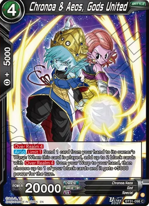 Chronoa & Aeos, Gods United
