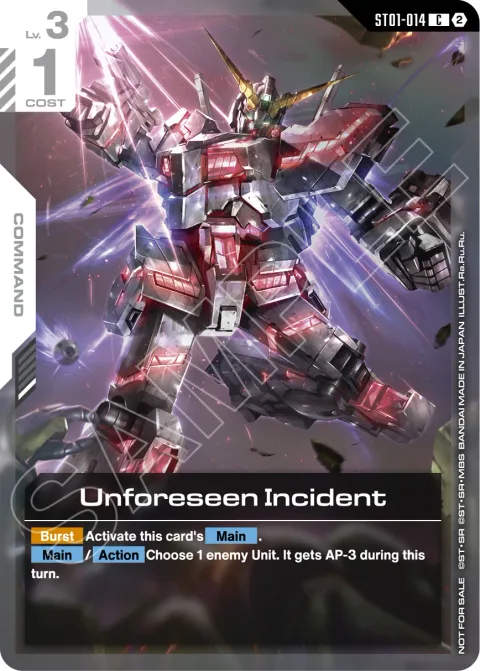 Unforeseen Incident (ST01-014)