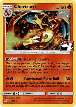 Charizard [Roaring Resolve | Continuous Blaze Ball]
