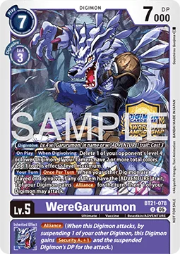 WereGarurumon (BT21-078)